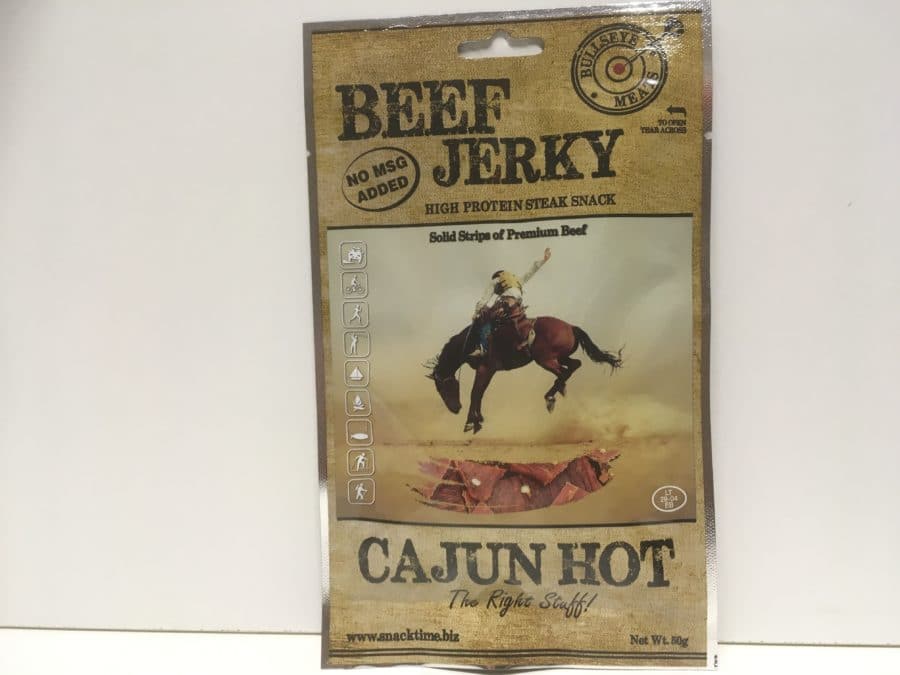 Beef jerky cajun hot kuivaliha - Karkkikuja