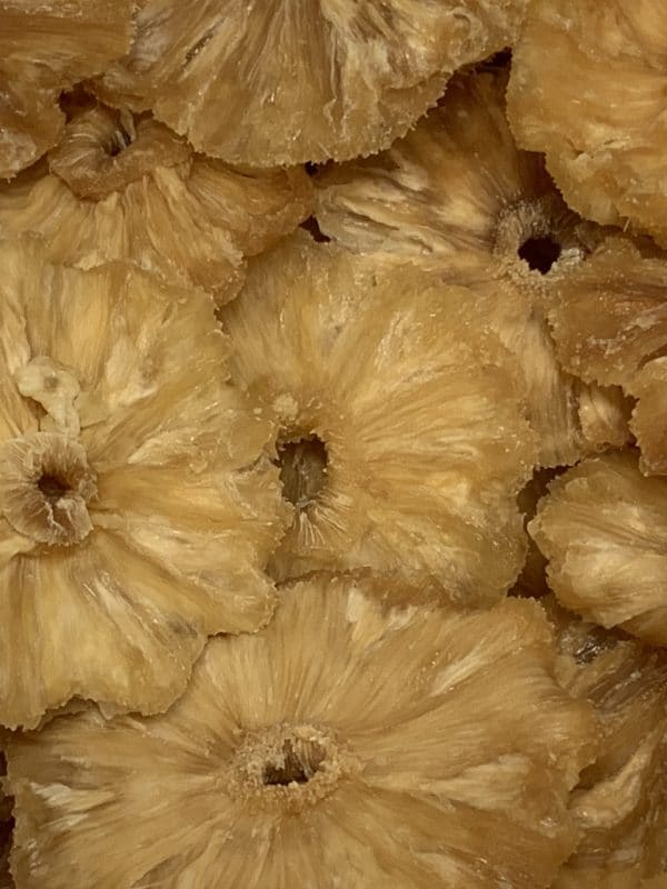 Ananasrengas Sokeroimaton - kuivattu ananas - Karkkikuja