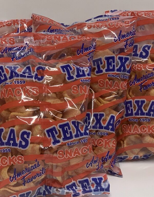 Texas Snaccks Pekoni Chili - chilisipsi 50g pekonilastu - Karkkikuja