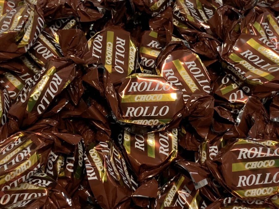 Rollotoffee Choco yksittäispakattu suklaa irtokarkki - Karkkikuja