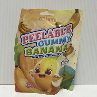 Peelable Gummy Banana 80g