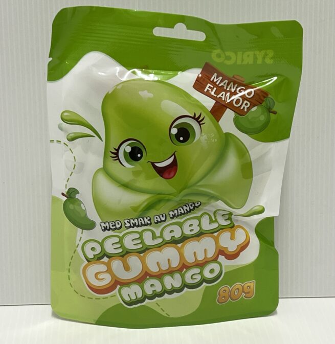 Peelable Gummy Mango 80g