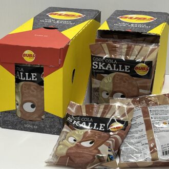 Bubs Cool Cola Skalle 16x90g