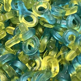 Haribo Nappar Blå Hallon & Citron